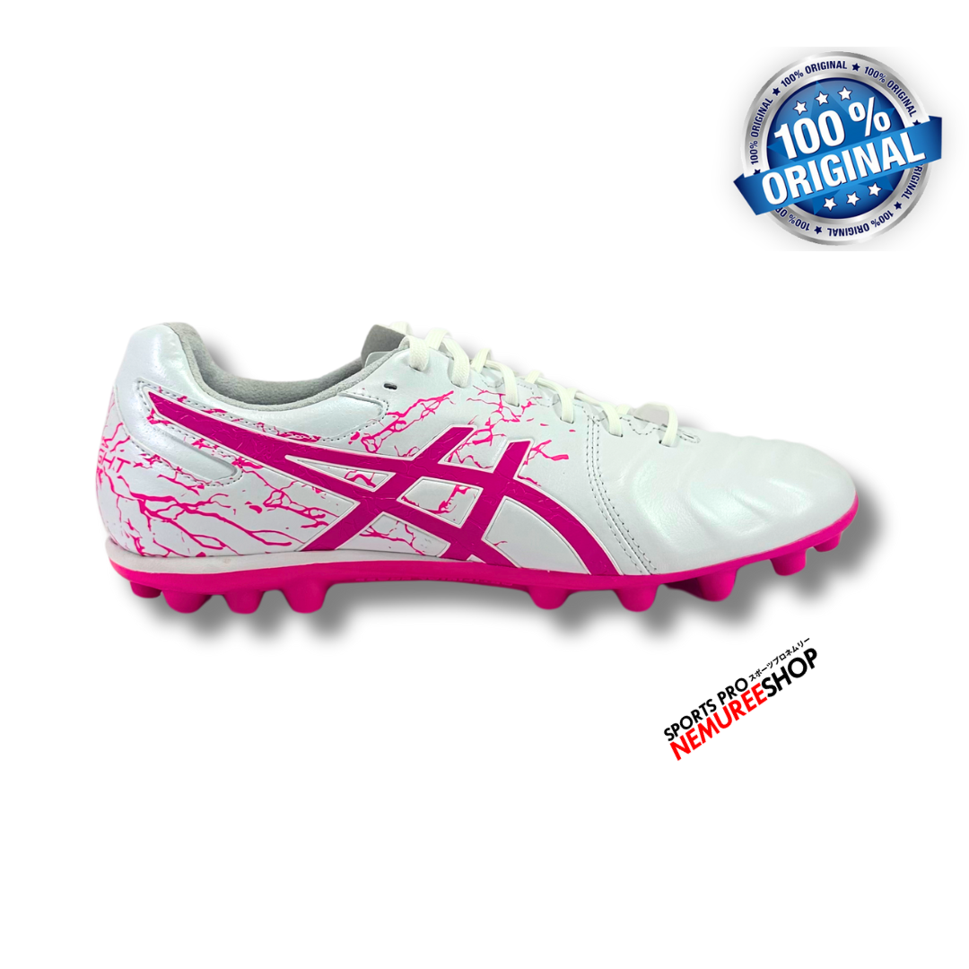 ASICS Soccer Shoes DS LIGHT AG (WHITE/PINK) - Nemuree Shop - Online Sports Store
