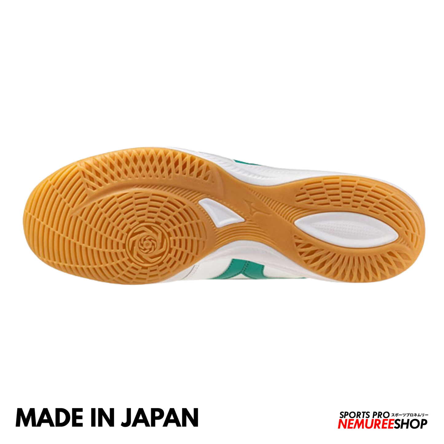 MIZUNO Futsal Shoes MORELIA SALA JAPAN IN (WHITE/ARCADIA/LAVA ORANGE)