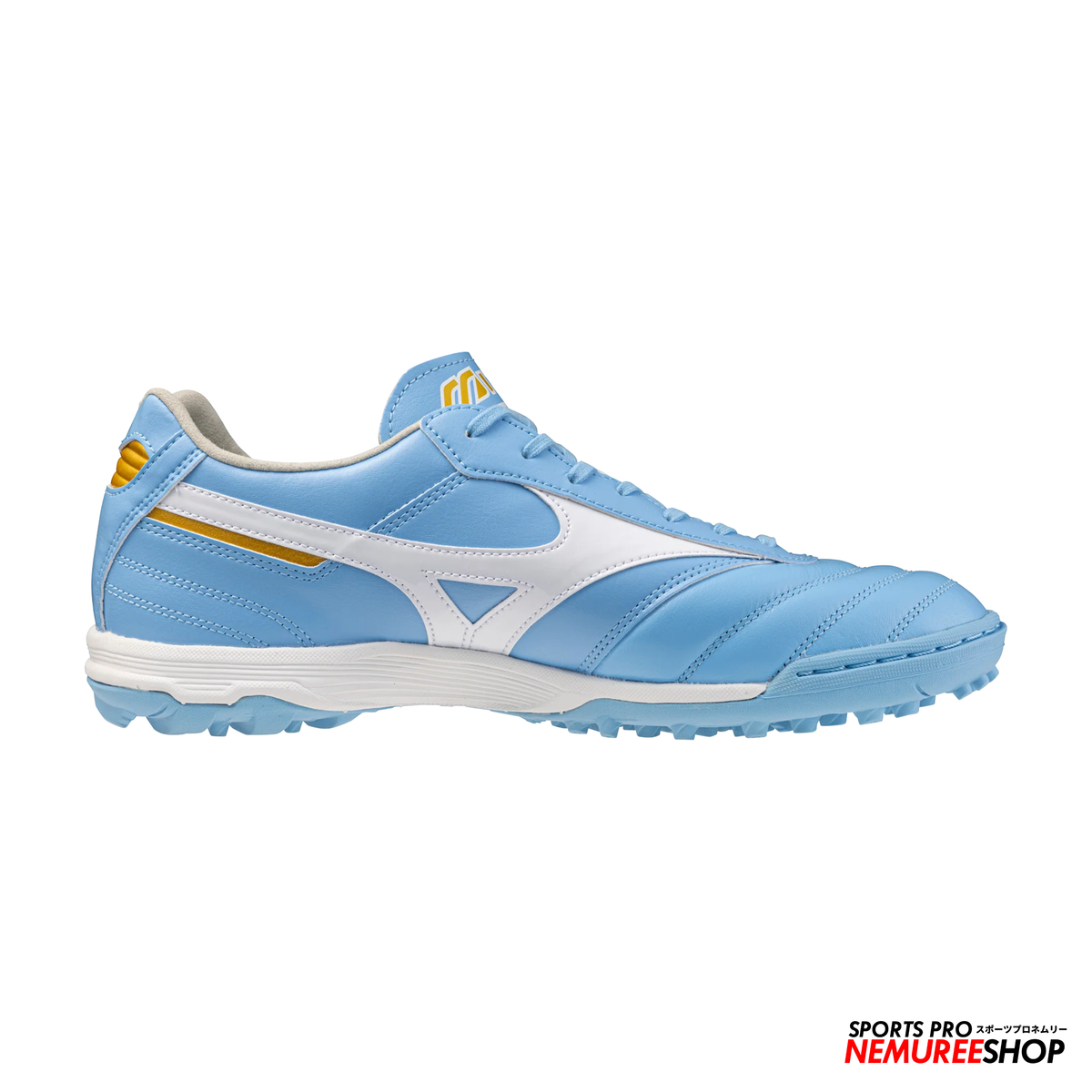 MIZUNO Football Shoes MORELIA 2 PRO AS (CELESTE/WHITE/MP GOLD)