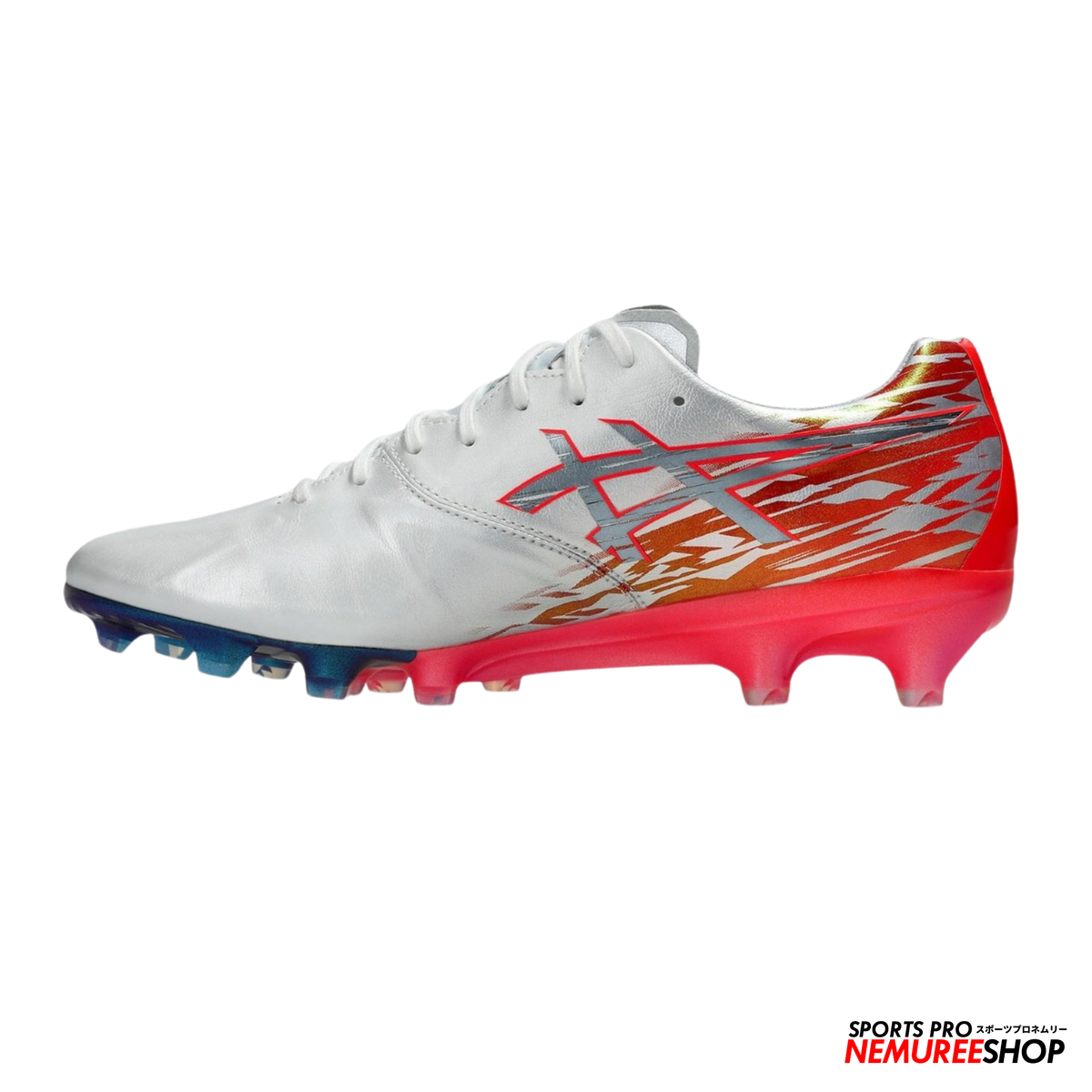 ASICS Football Shoes JETRAY ELITE (WHITE/FLASH RED)