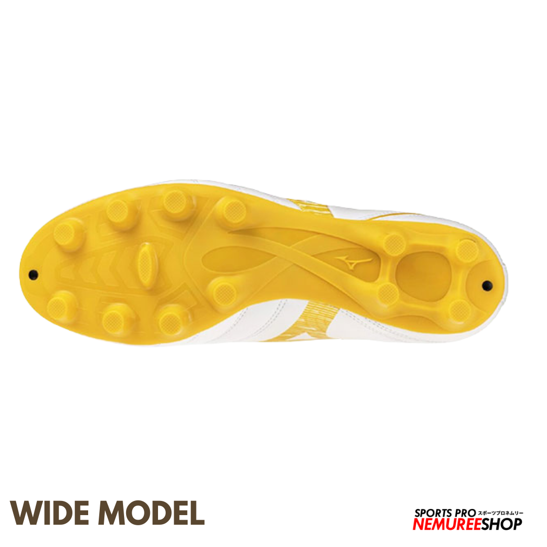 MIZUNO Football Shoes MONARCIDA NEO 3 SELECT WIDE (WHITE / GOLD)