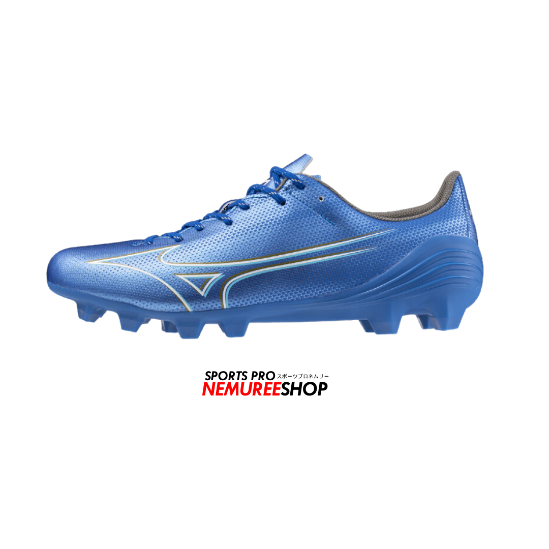 MIZUNO Soccer Shoes ALPHA SELECT (LASER BLUE/WHITE/GOLD) - Nemuree Shop - Online Sports Store