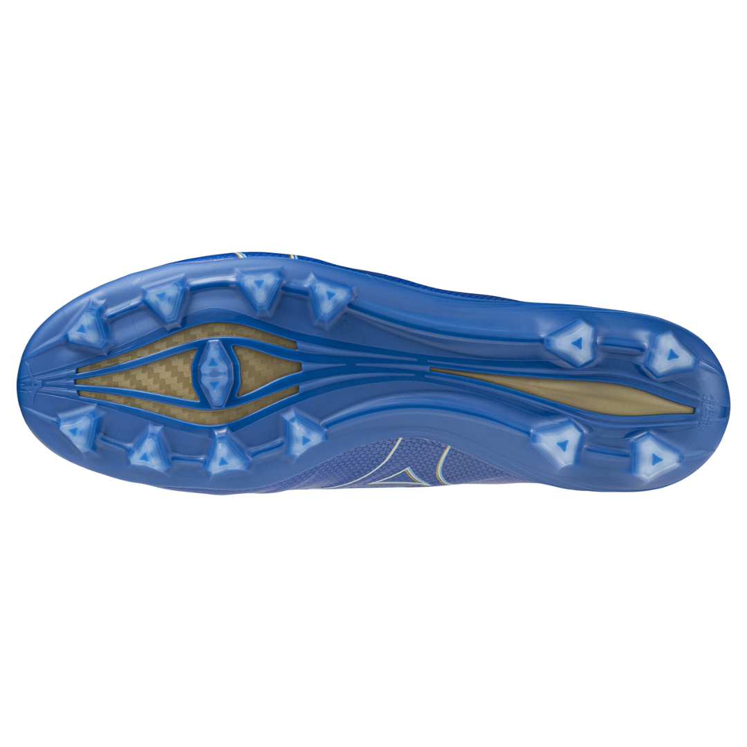 MIZUNO Soccer Shoes ALPHA ELITE (LASER BLUE/WHITE/GOLD) - Nemuree Shop - Online Sports Store