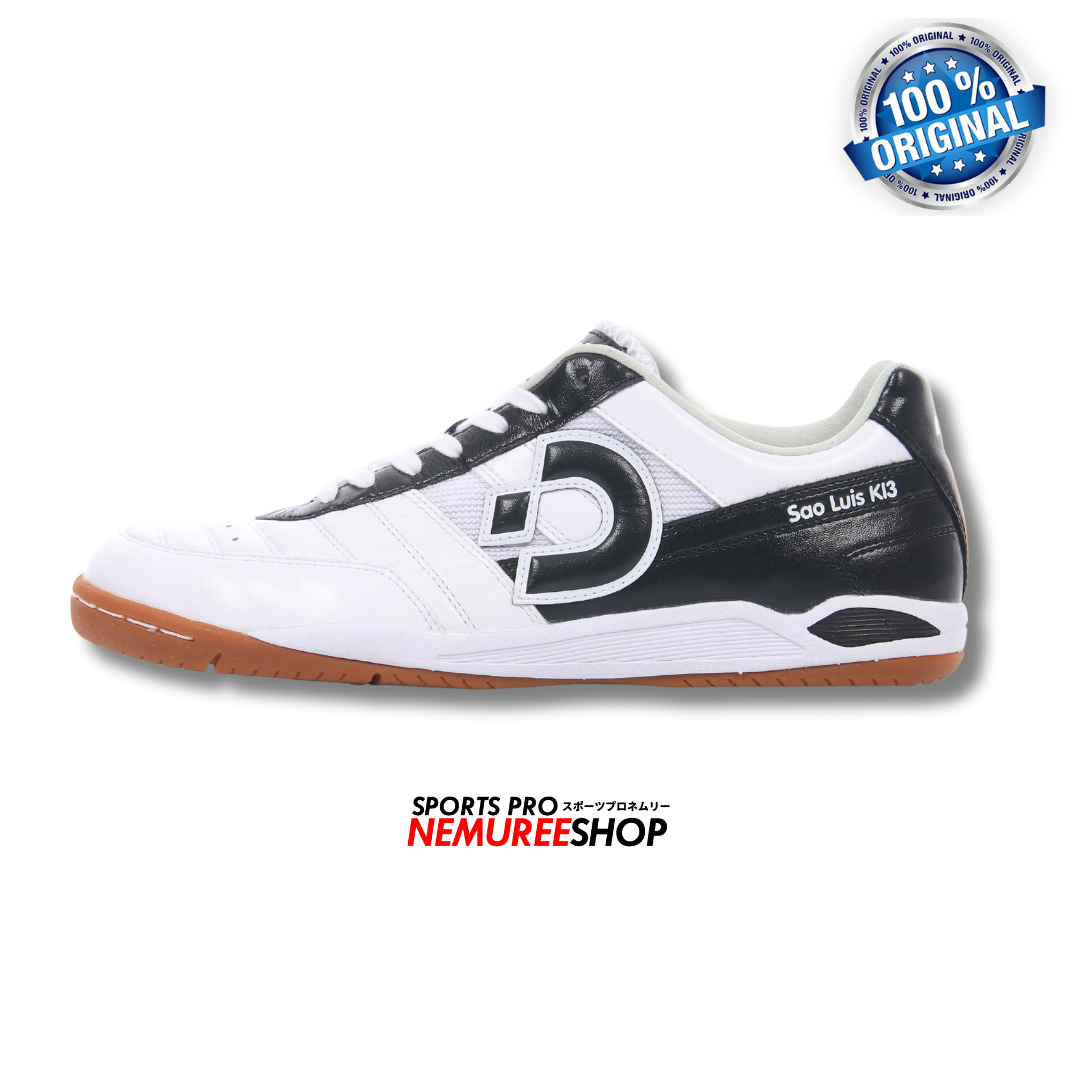 DESPORTE Futsal Shoes SAO LUIS KI 3 (WHITE/BLACK) - Nemuree Shop - Online Sports Store