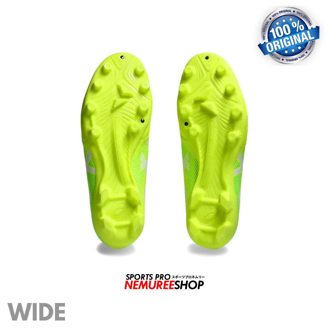 ASICS Football Shoes ULTREZZA CLUB 3 WIDE (SAFETY YELLOW/WHITE) - Nemuree Shop - Online Sports Store