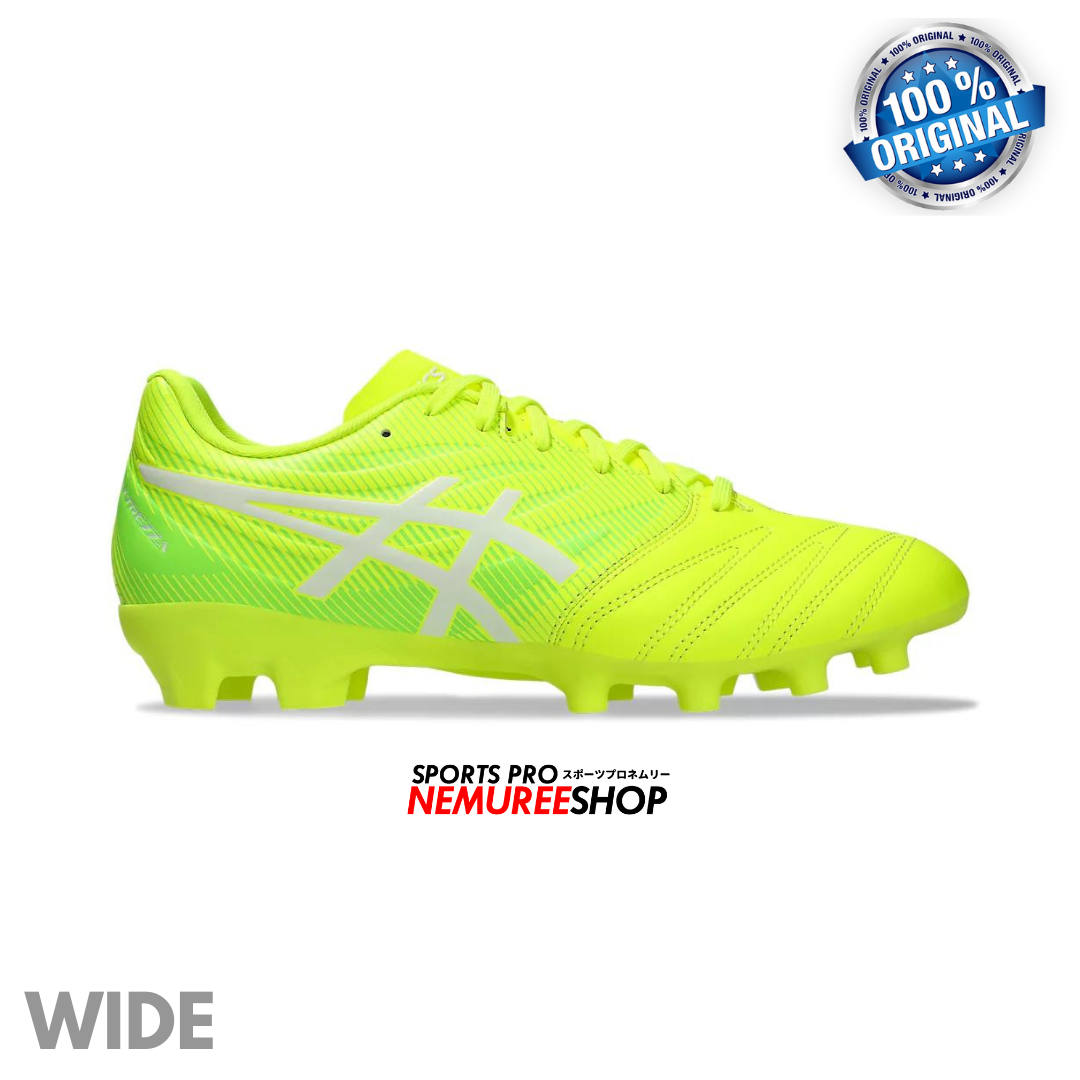 ASICS Football Shoes ULTREZZA CLUB 3 WIDE (SAFETY YELLOW/WHITE) - Nemuree Shop - Online Sports Store