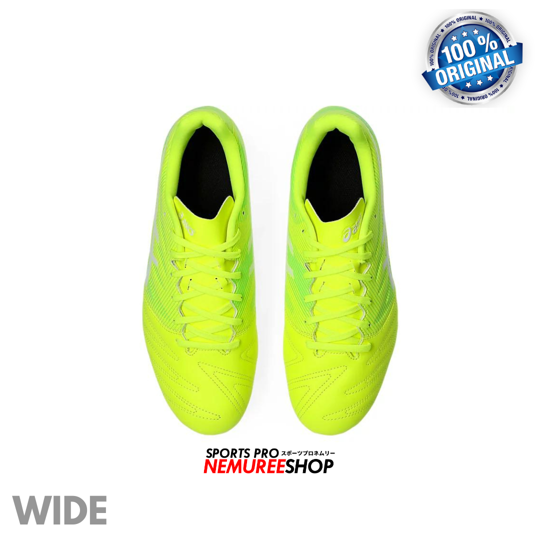ASICS Football Shoes ULTREZZA CLUB 3 WIDE (SAFETY YELLOW/WHITE) - Nemuree Shop - Online Sports Store