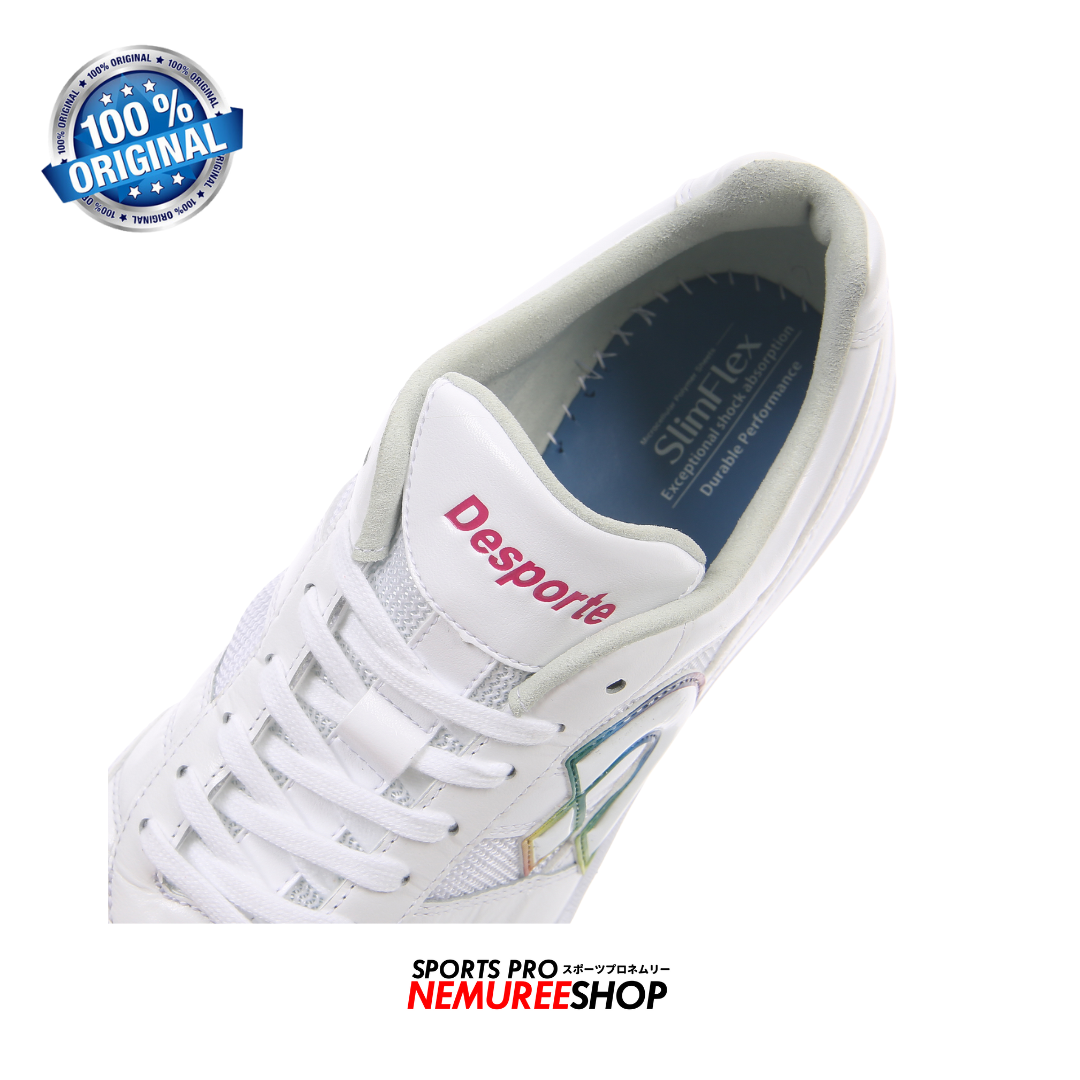 DESPORTE Futsal Shoes BOA VISTA KI 3 (PEARL WHITE/SILVER) - Nemuree Shop - Online Sports Store