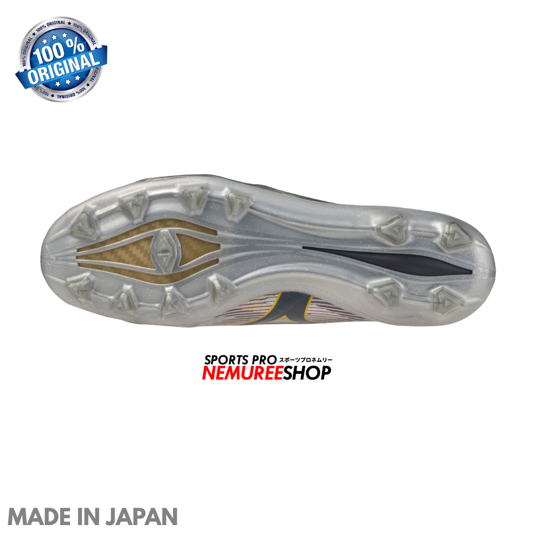 MIZUNO Football Shoes ALPHA 2 JAPAN (GALAXY SILVER/8605C/GOLD) - Nemuree Shop - Online Sports Store