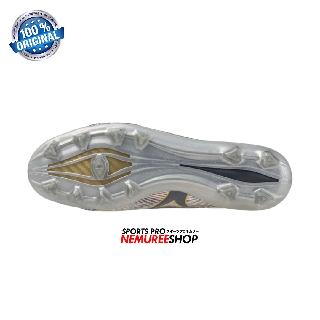 MIZUNO Football Shoes ALPHA 2 ELITE  (GALAXY SILVER/8605C/GOLD) - Nemuree Shop - Online Sports Store