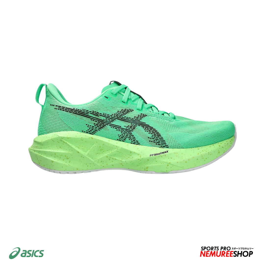 ASICS Women Running Shoes NOVABLAST 5 WOMEN (VITAL GREEN / BLACK)