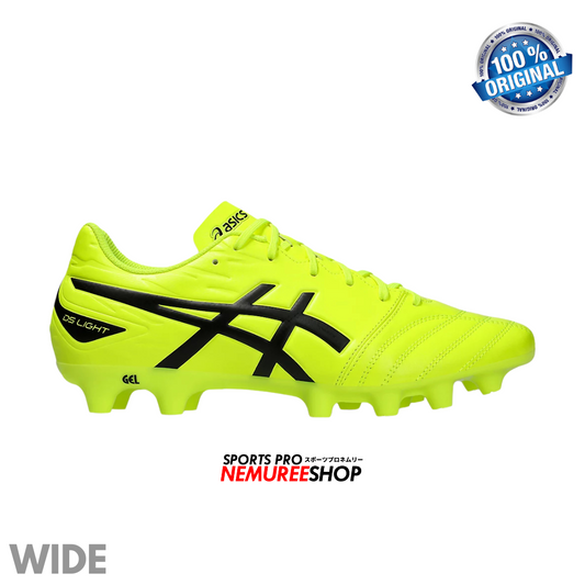 ASICS Football Shoes DS LIGHT CLUB WIDE (SAFETY YELLOW/BLACK) - Nemuree Shop - Online Sports Store