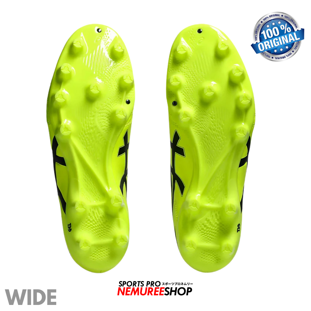 ASICS Football Shoes DS LIGHT CLUB WIDE (SAFETY YELLOW/BLACK) - Nemuree Shop - Online Sports Store