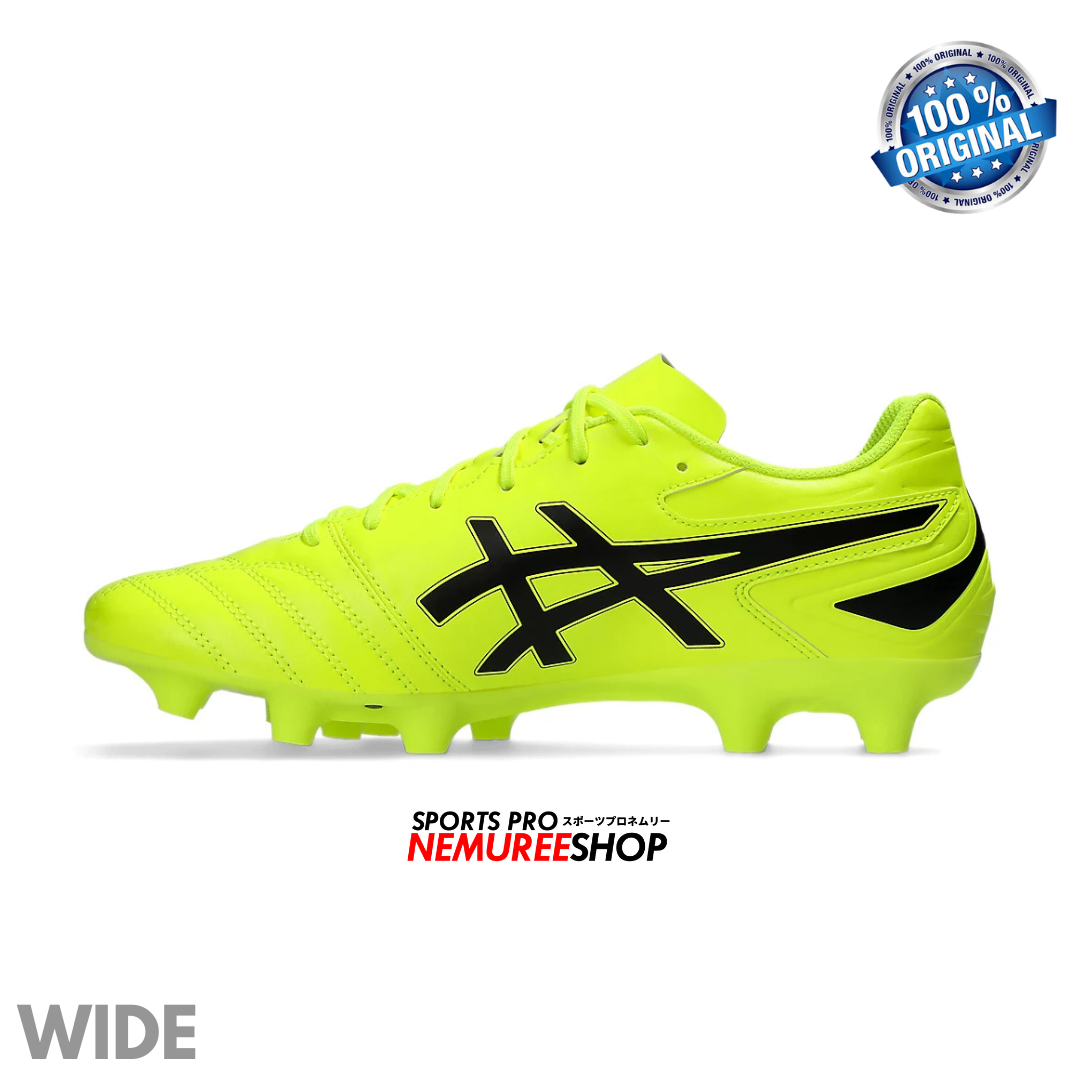 ASICS Football Shoes DS LIGHT CLUB WIDE (SAFETY YELLOW/BLACK) - Nemuree Shop - Online Sports Store
