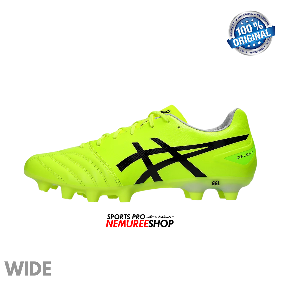 ASICS Football Shoes DS LIGHT ADVANCE WIDE (SAFETY YELLOW/BLACK) - Nemuree Shop - Online Sports Store