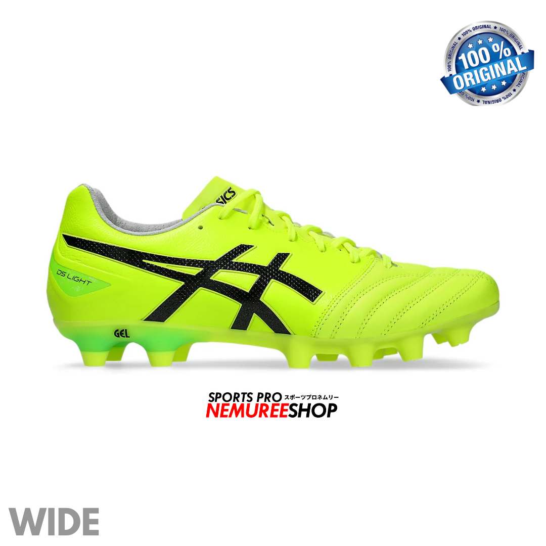 ASICS Football Shoes DS LIGHT PRO WIDE (SAFETY YELLOW/BLACK) - Nemuree Shop - Online Sports Store