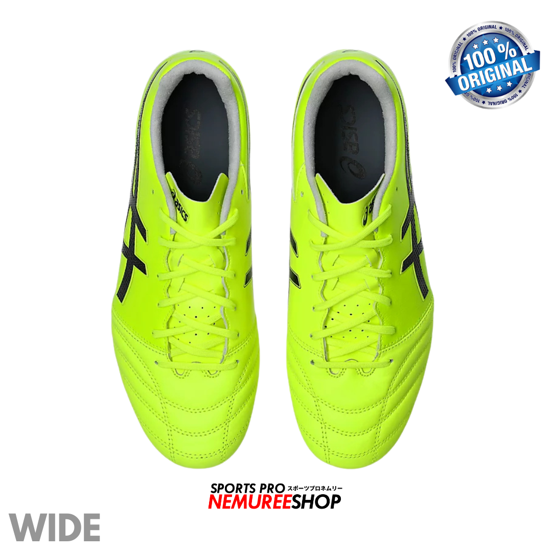 ASICS Football Shoes DS LIGHT PRO WIDE (SAFETY YELLOW/BLACK) - Nemuree Shop - Online Sports Store