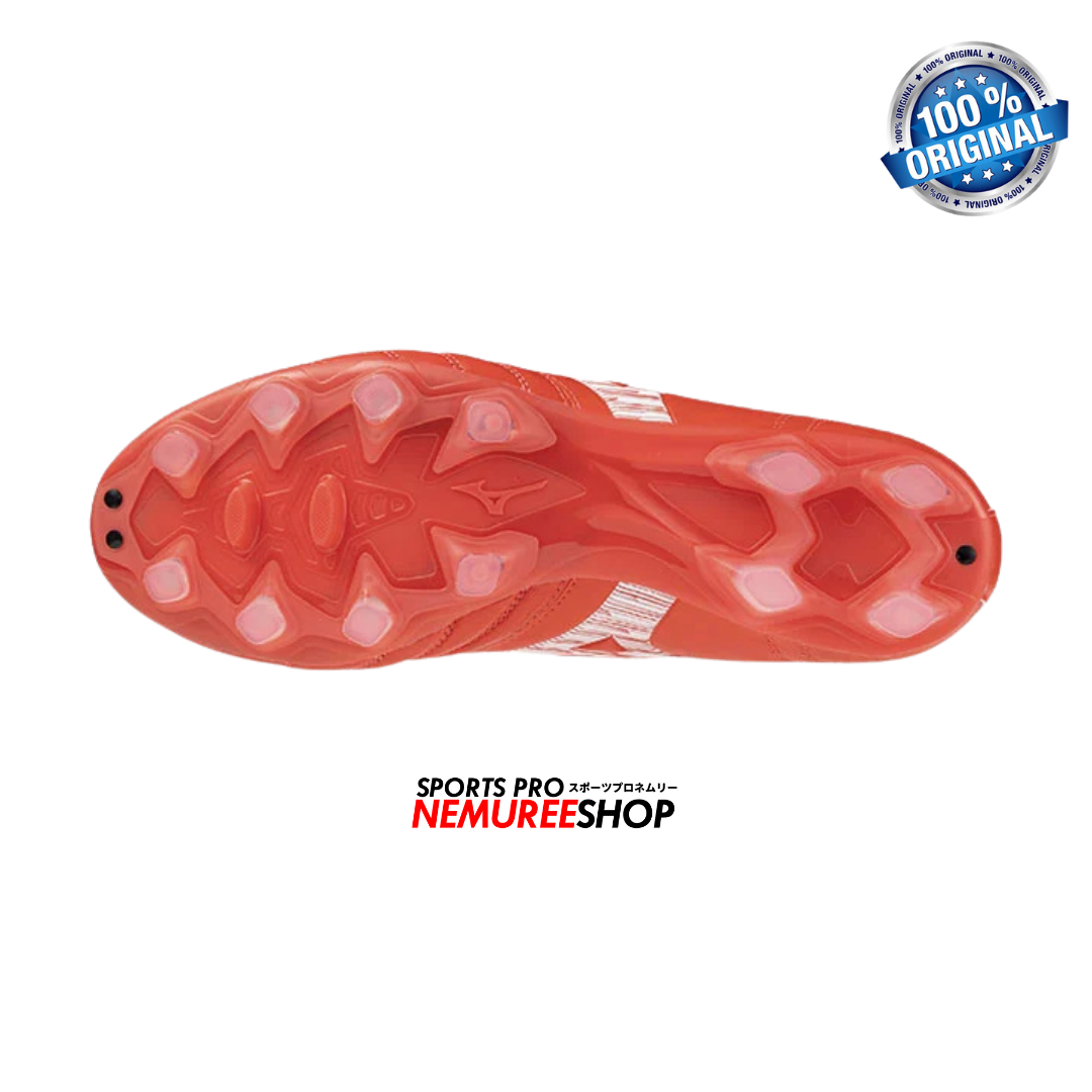 MIZUNO Football Shoes MONARCIDA NEO 3 SW KL SUPERWIDE 4E (RED/WHITE) - Nemuree Shop - Online Sports Store