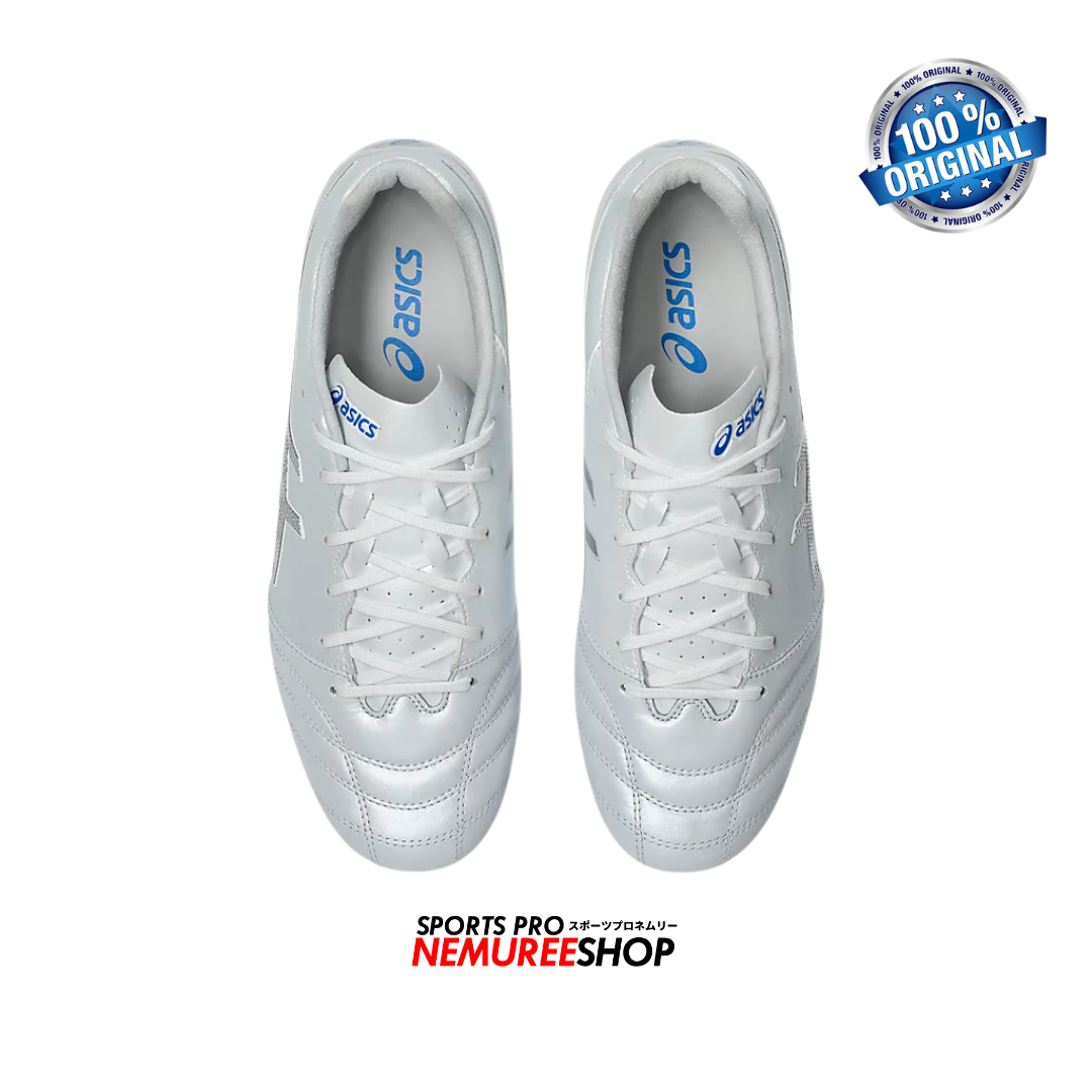 ASICS Football Shoes DS LIGHT PRO (WHITE/PURE SILVER) - Nemuree Shop - Online Sports Store