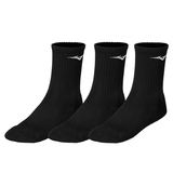 MIZUNO Accessories TRAINING 3P SOCKS (BLACK) - Nemuree Shop - Online Sports Store