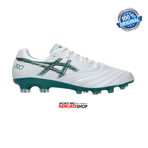 ASICS Football Shoes DS LIGHT X-FLY PRO 3 (WHITE/RAINY LAKE) - Nemuree Shop - Online Sports Store