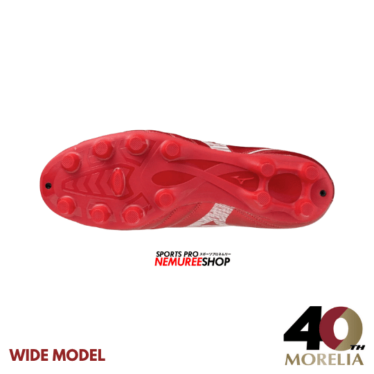 MIZUNO Football Shoes MONARCIDA NEO 3 SELECT (MORELIA 40TH RED/WHITE) - Nemuree Shop - Online Sports Store