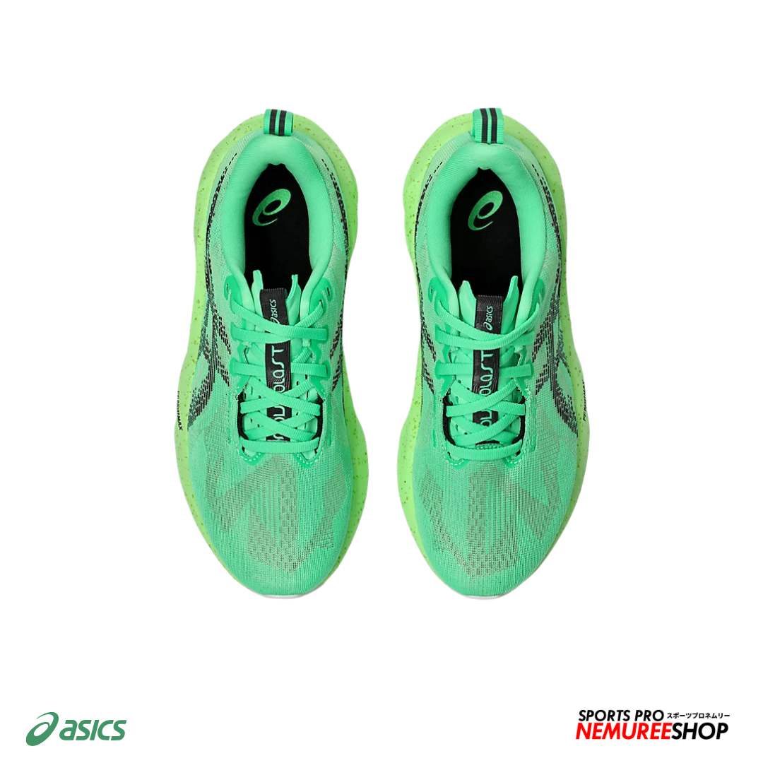 ASICS Women Running Shoes NOVABLAST 5 WOMEN (VITAL GREEN / BLACK)