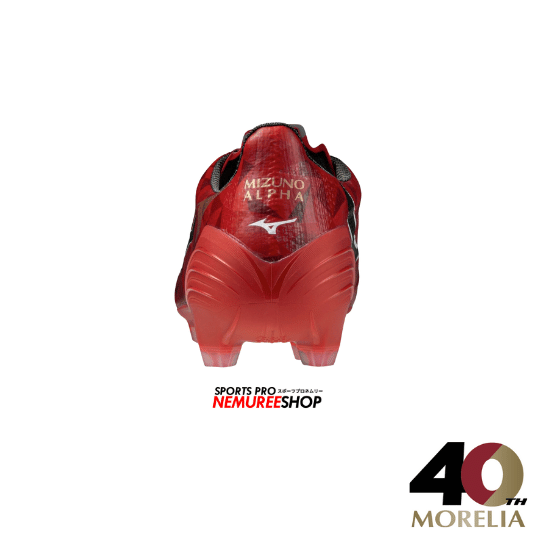 MIZUNO Football Shoes ALPHA 2 ELITE (MORELIA 40TH RED/BLACK/GOLD) - Nemuree Shop - Online Sports Store