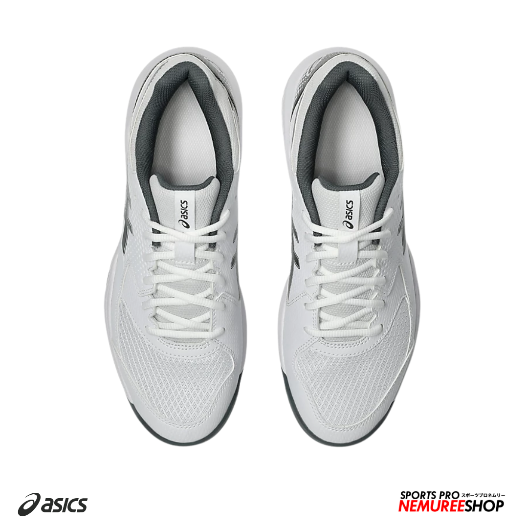 ASICS PickleBall Shoes GEL - DEDICATE 8 PICKLEBALL (WHITE/GUNMETAL)