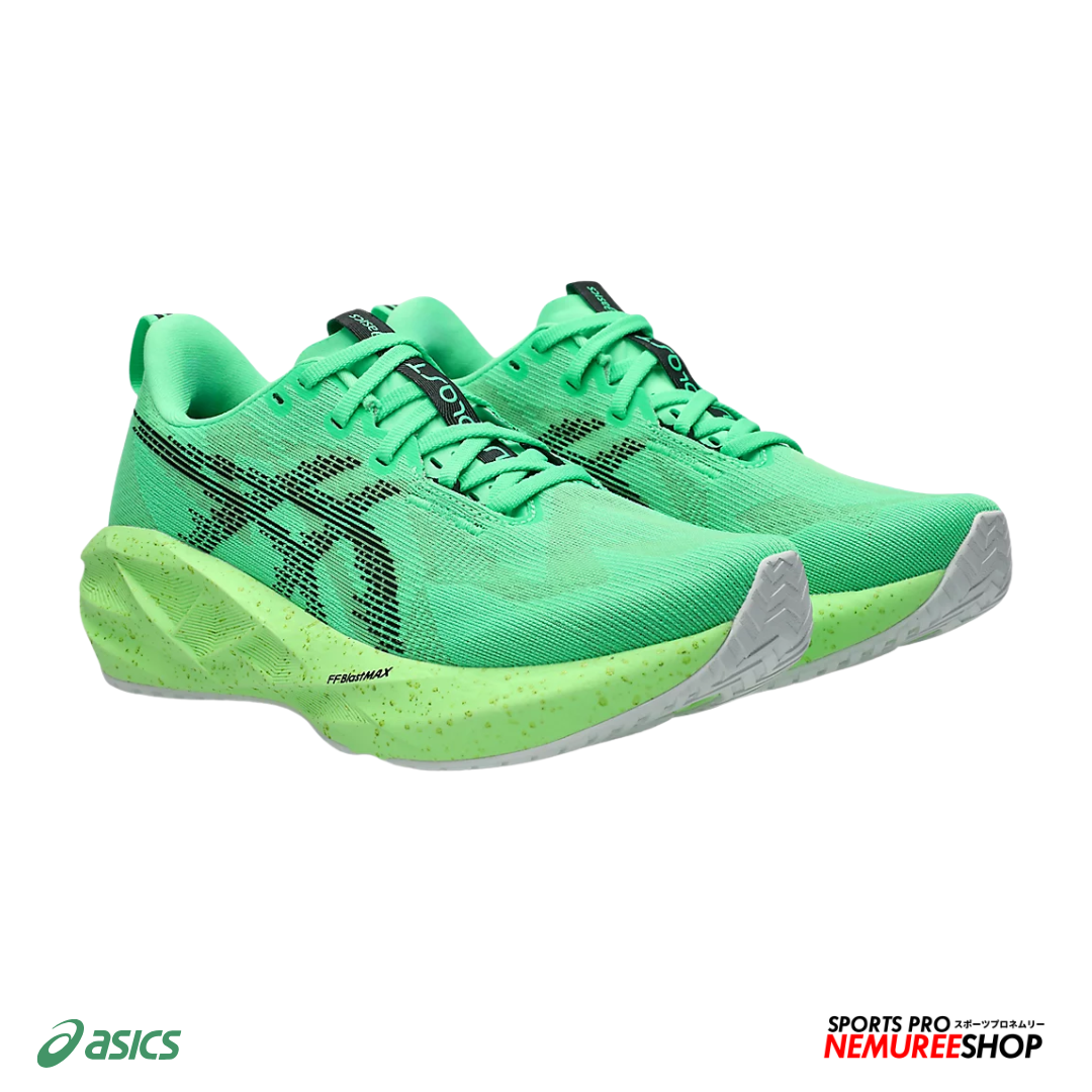 ASICS Women Running Shoes NOVABLAST 5 WOMEN (VITAL GREEN / BLACK)