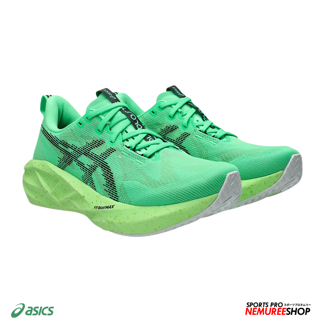 ASICS Running Shoes NOVABLAST 5 (VITAL GREEN / BLACK)