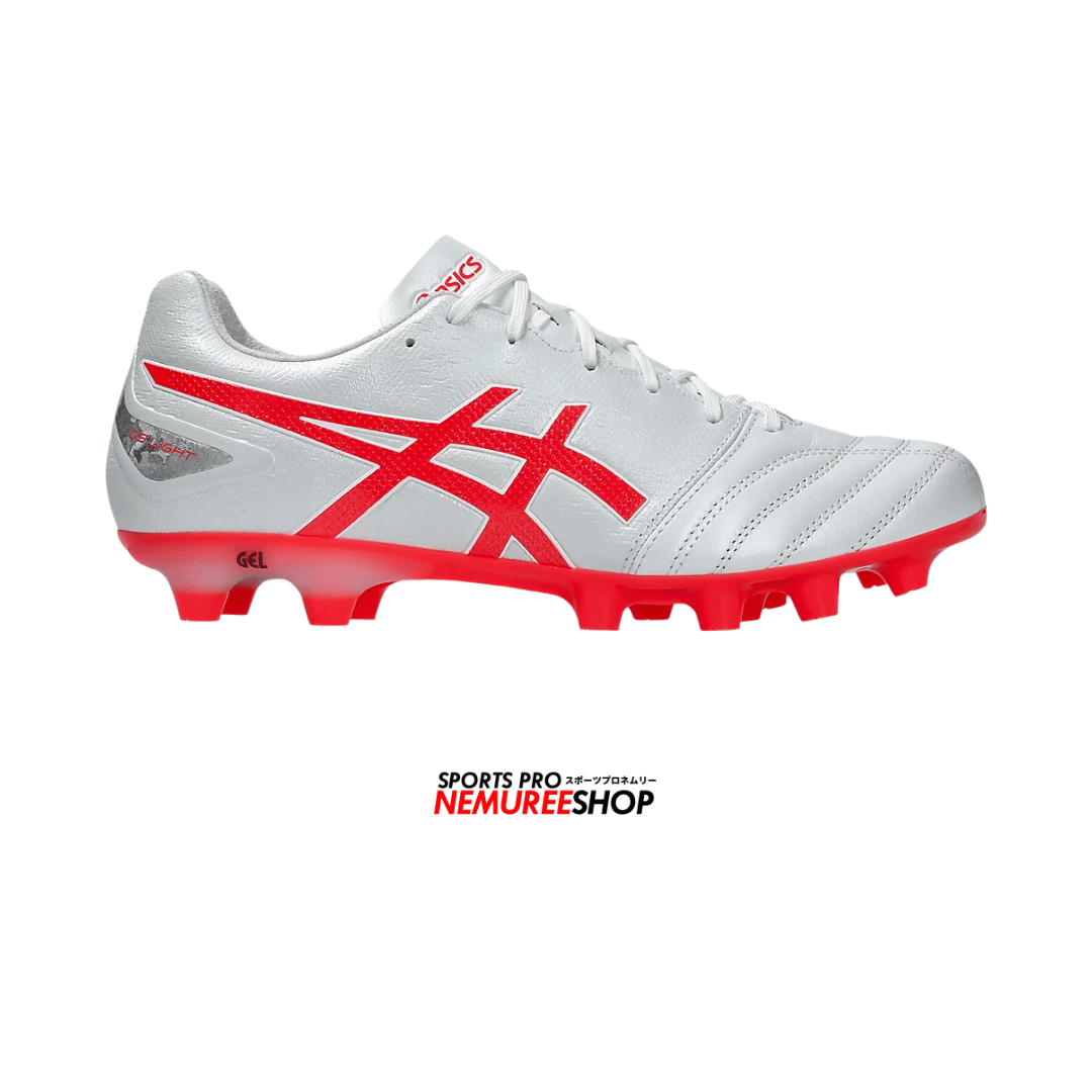 ASICS Football Shoes DS LIGHT PRO (WHITE / FLASH RED) - Nemuree Shop - Online Sports Store