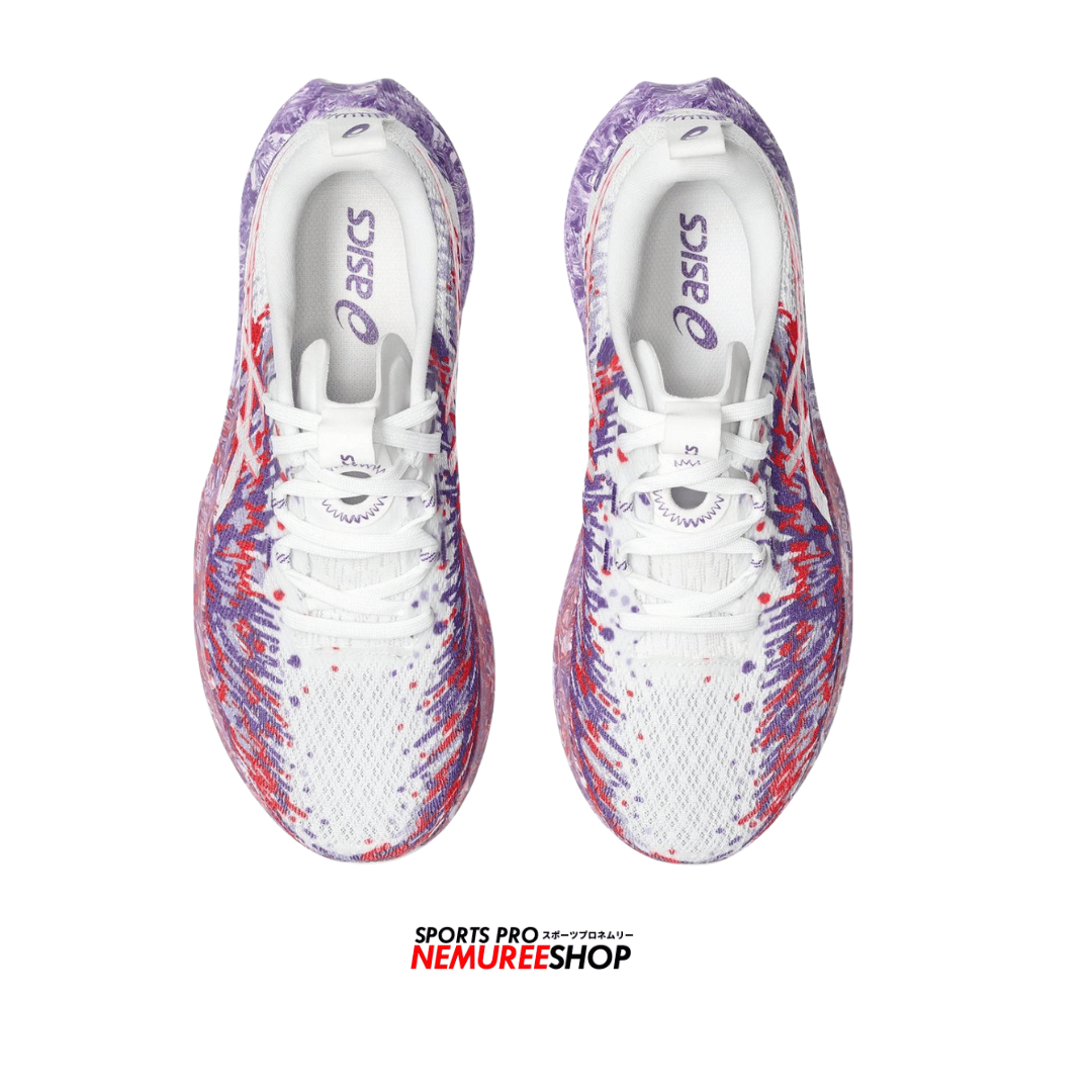 ASICS Running Shoes NOOSA TRI 16 (WHITE / EDO PURPLE) - Nemuree Shop - Online Sports Store