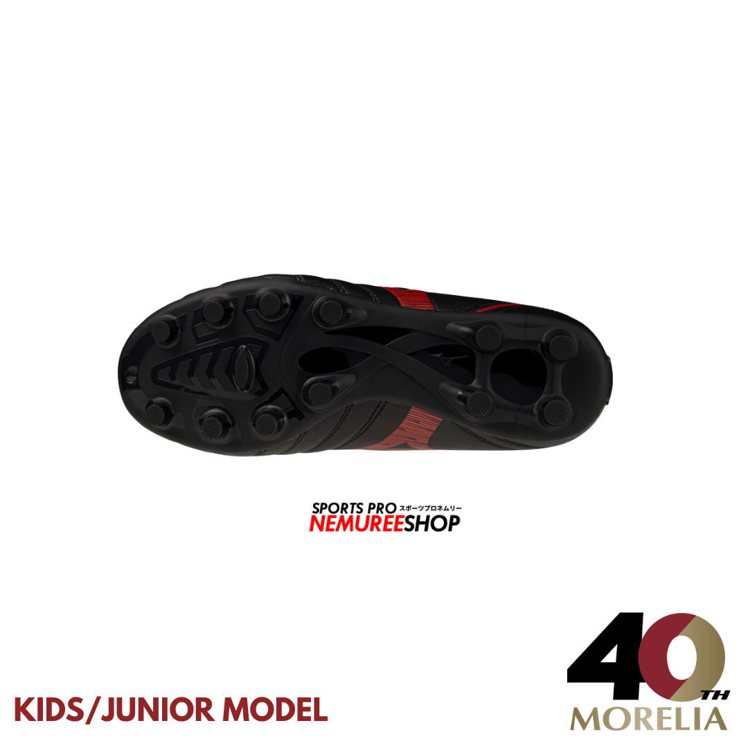 MIZUNO Football Shoes MONARCIDA NEO 3 SELECT JR (BLACK / MORELIA 40TH RED) - Nemuree Shop - Online Sports Store