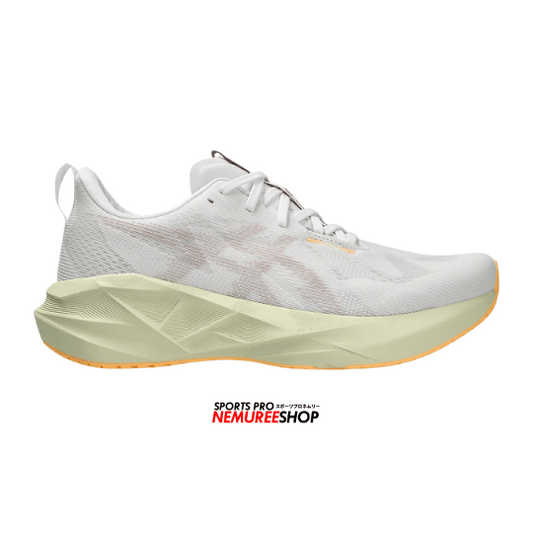 ASICS Running Shoes NOVABLAST 5 (WHITE/FAWN) - Nemuree Shop - Online Sports Store