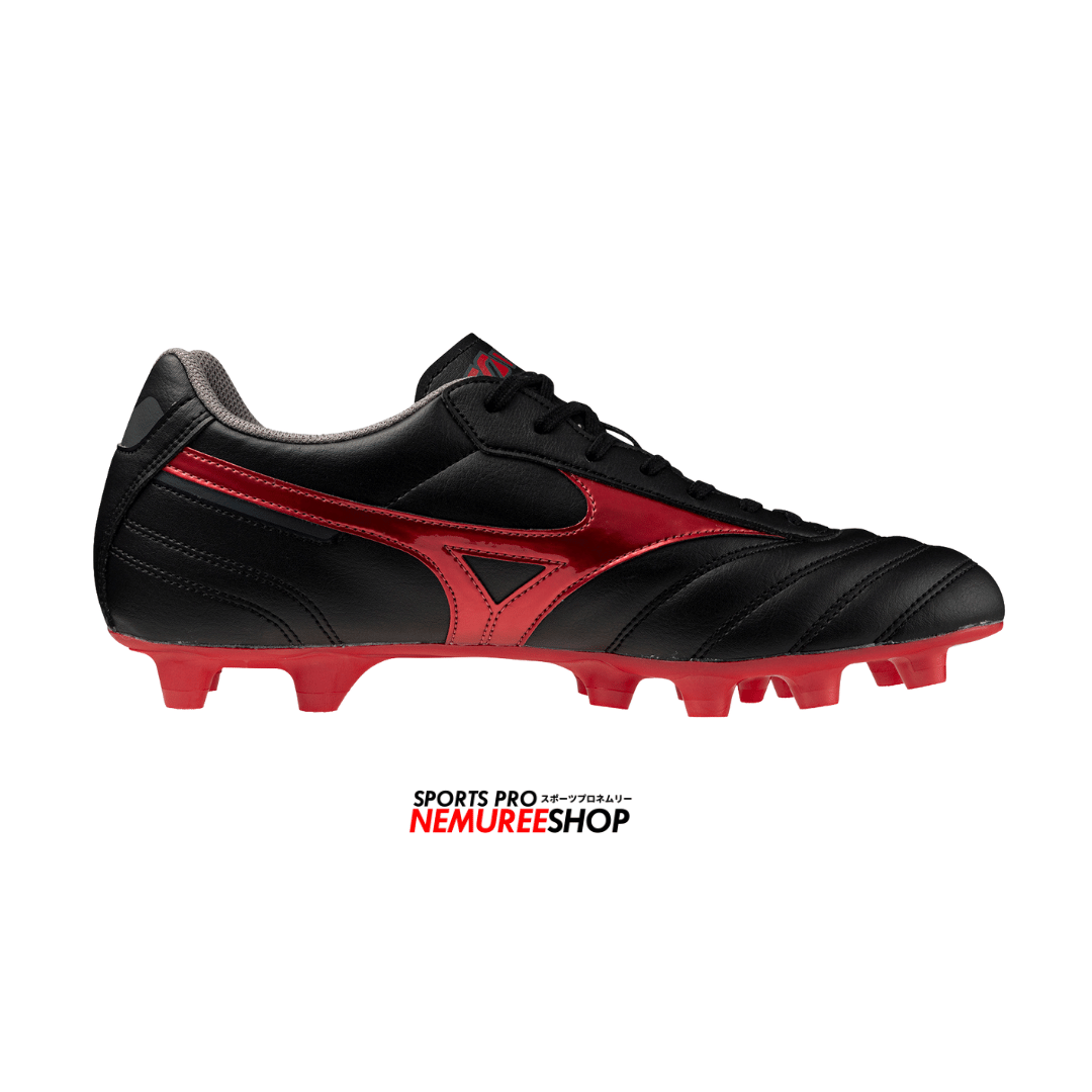 MIZUNO Football Shoes MORELIA 2 CLUB (BLACK / MORELIA 40TH RED) - Nemuree Shop - Online Sports Store