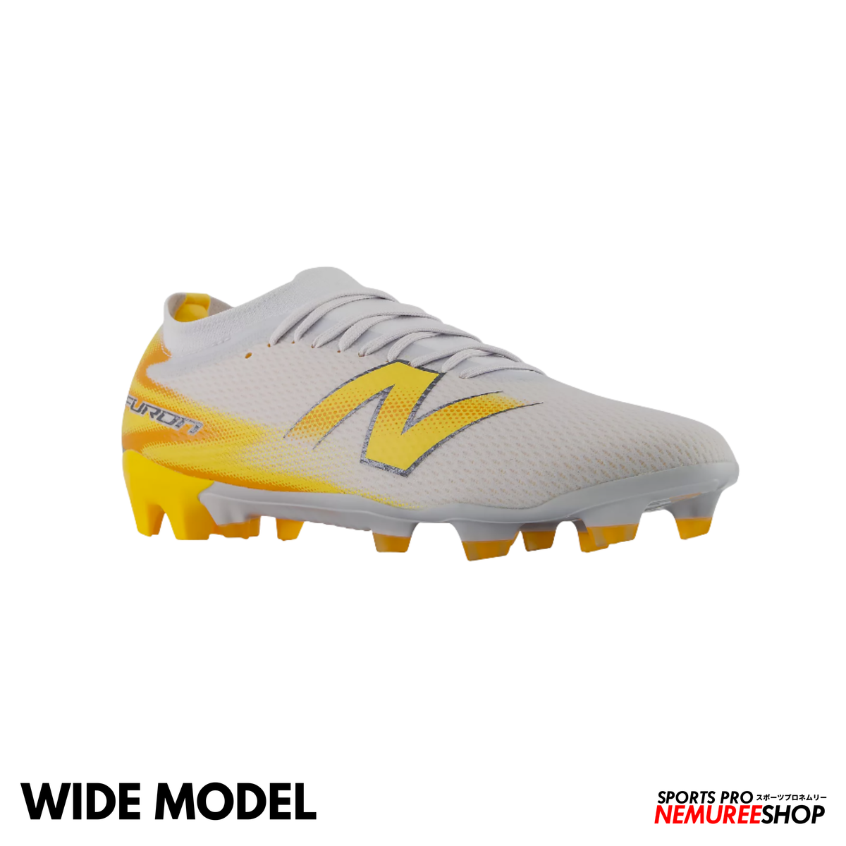 NEW BALANCE Football Shoes FURON TEAM FG V9 WIDE (FRESH AIR / SATSUMA ORANGE)