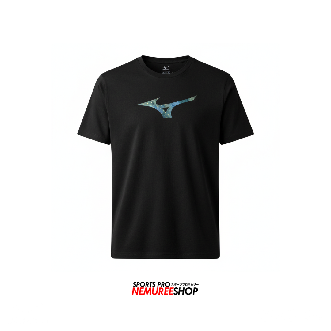 MIZUNO Apparel GRAPHIC RB TEE MEN (BLACK) - Nemuree Shop - Online Sports Store
