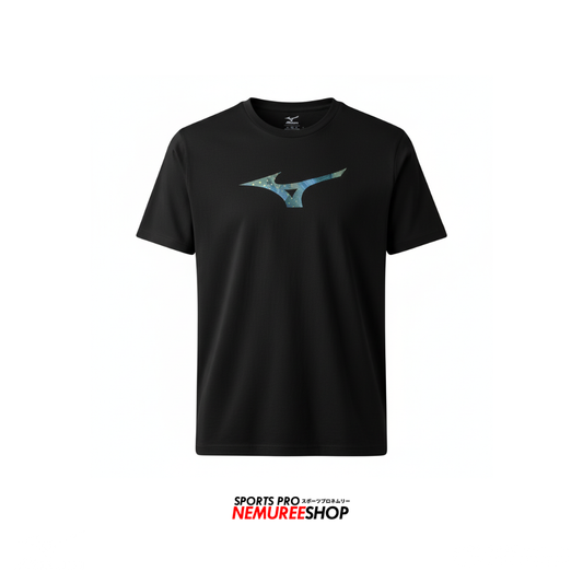 MIZUNO Apparel GRAPHIC RB TEE MEN (BLACK) - Nemuree Shop - Online Sports Store