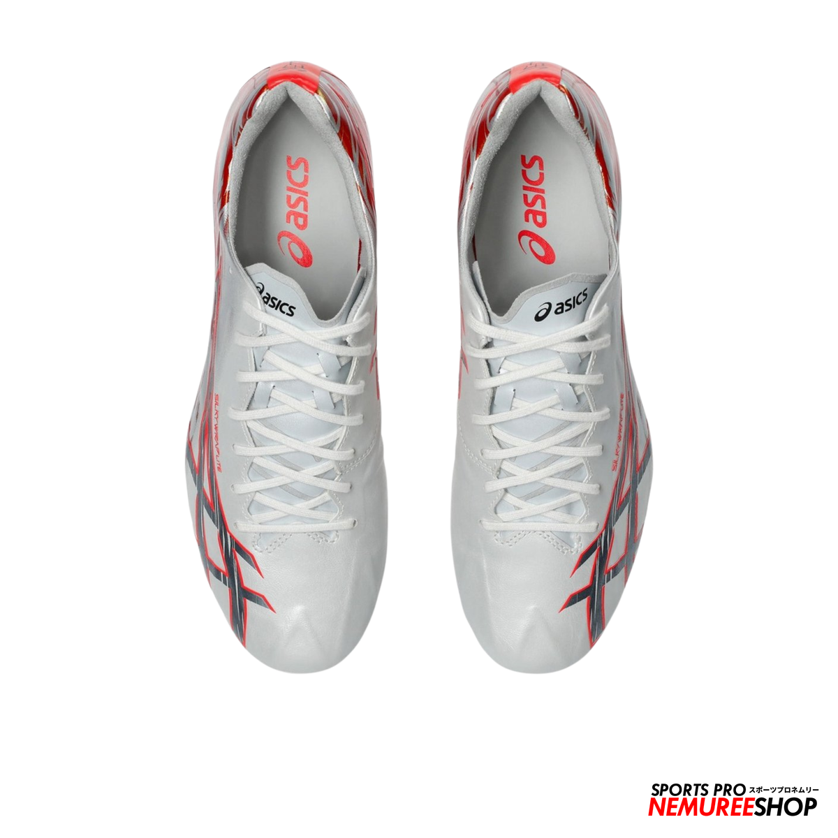 ASICS Football Shoes JETRAY ELITE (WHITE/FLASH RED)