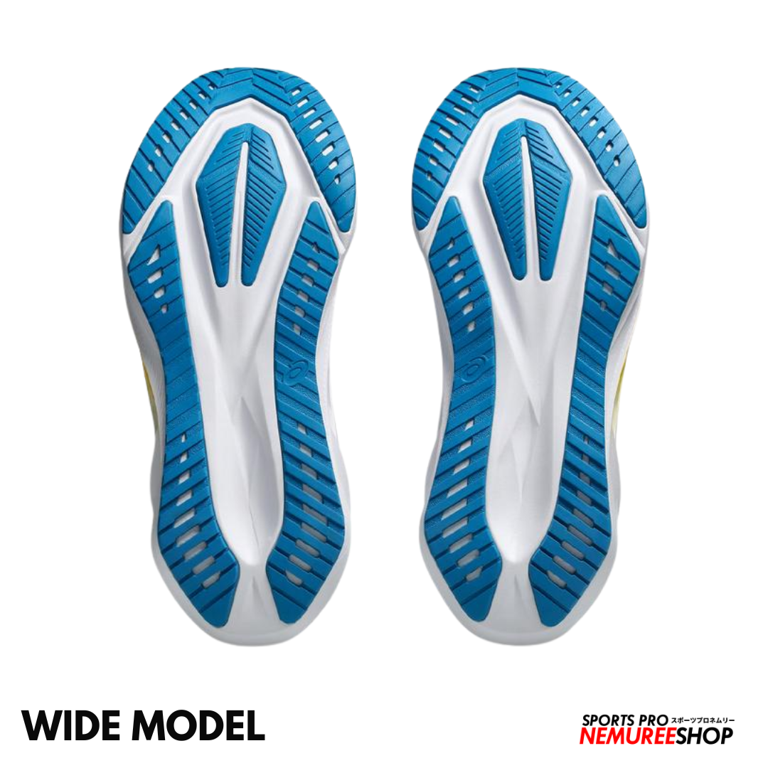 ASICS Running Shoes NOVABLAST 5 WIDE (GRAVEL/WHITE) - Nemuree Shop - Online Sports Store