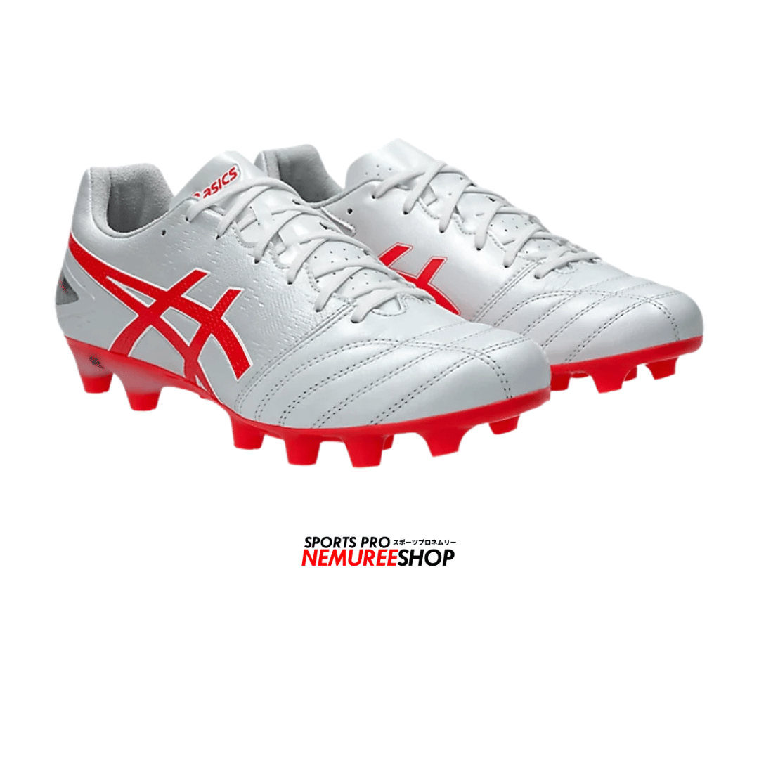 ASICS Football Shoes DS LIGHT PRO (WHITE / FLASH RED) - Nemuree Shop - Online Sports Store