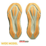 ASICS Running Shoes NOVABLAST 5 WIDE (WHITE/FAWN) - Nemuree Shop - Online Sports Store