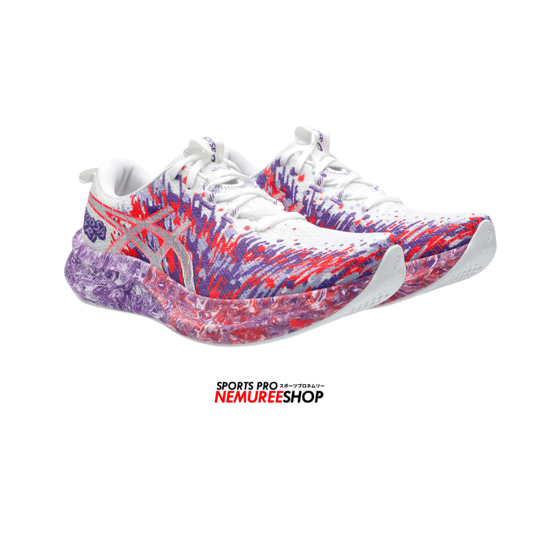 ASICS Running Shoes NOOSA TRI 16 (WHITE / EDO PURPLE) - Nemuree Shop - Online Sports Store