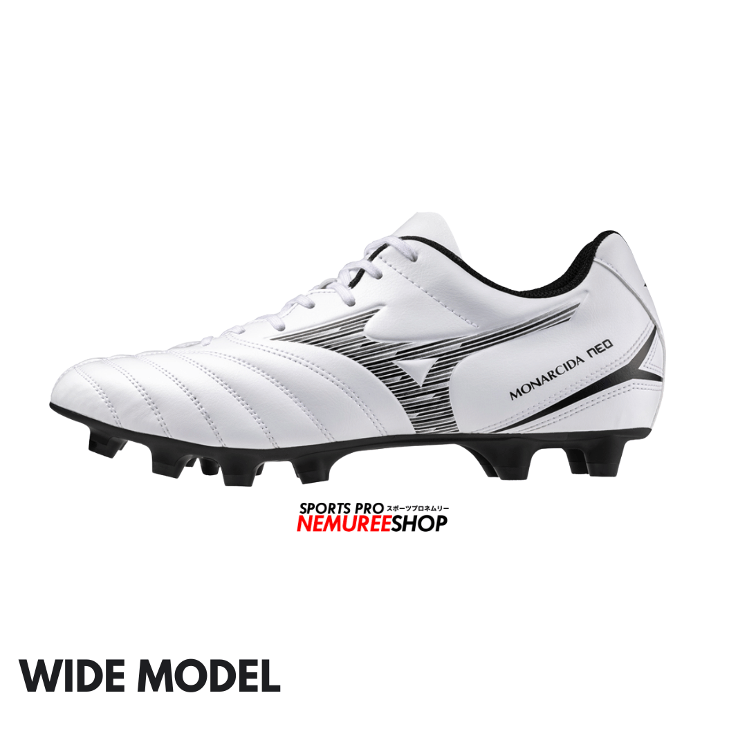 MIZUNO Football Shoes MONARCIDA NEO 3 SELECT (WHITE / BLACK) - Nemuree Shop - Online Sports Store