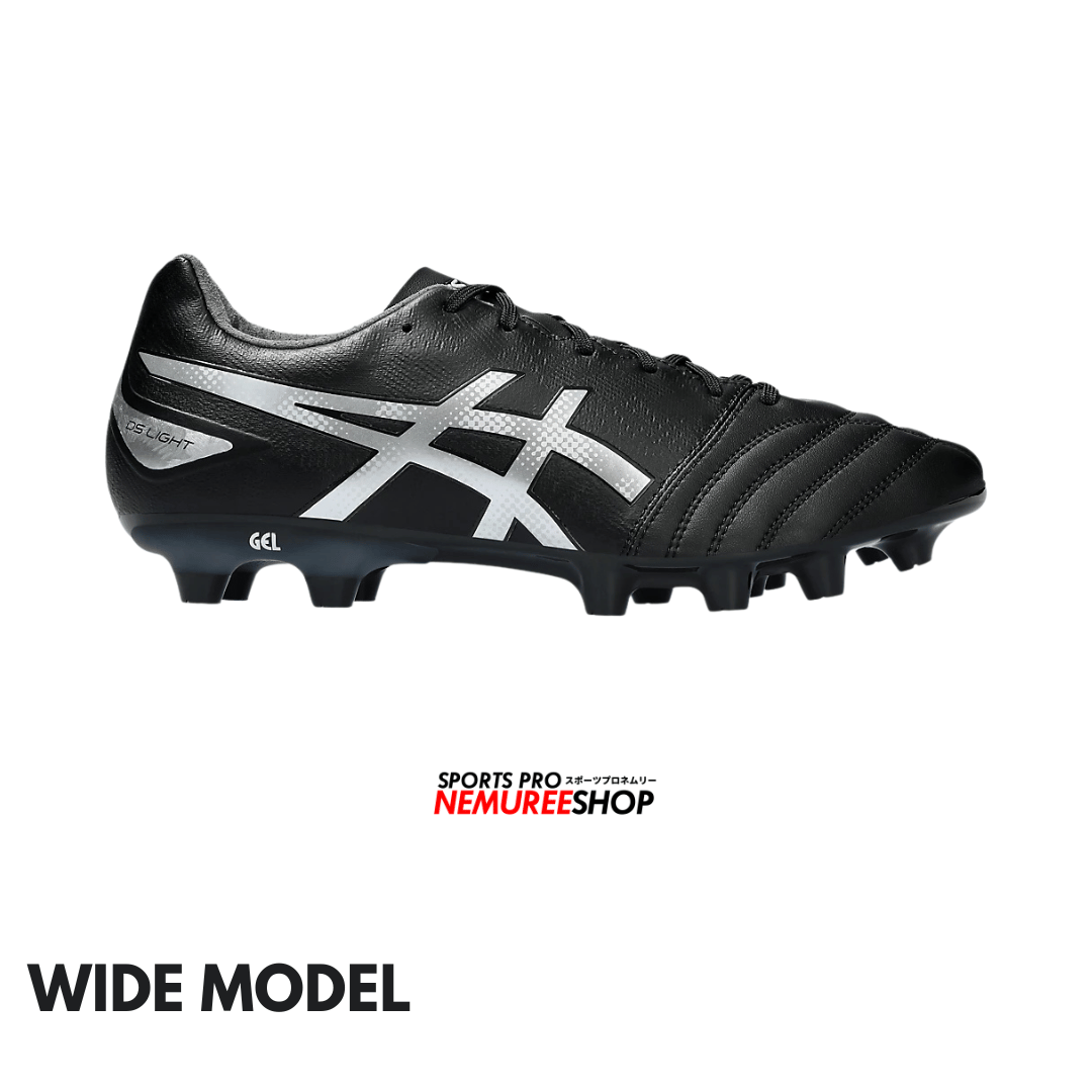 ASICS Football Shoes DS LIGHT ADVANCE WIDE (BLACK/PURE SILVER) - Nemuree Shop - Online Sports Store