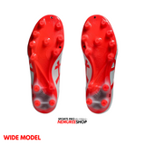 ASICS Football Shoes DS LIGHT PRO WIDE (WHITE/FLASH RED) - Nemuree Shop - Online Sports Store