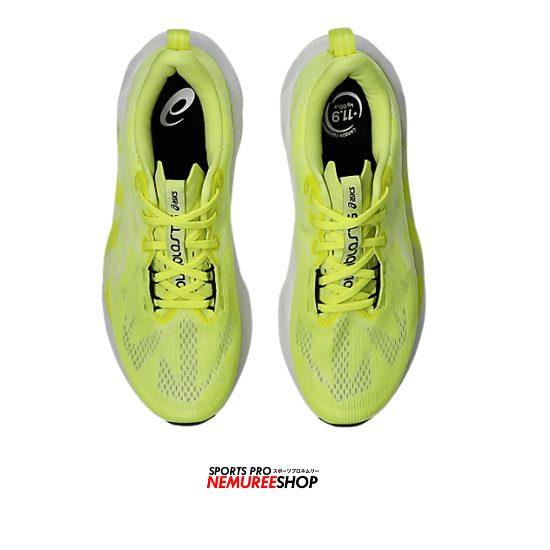 ASICS Running Shoes NOVABLAST 5 (CITRON / WHITE) - Nemuree Shop - Online Sports Store