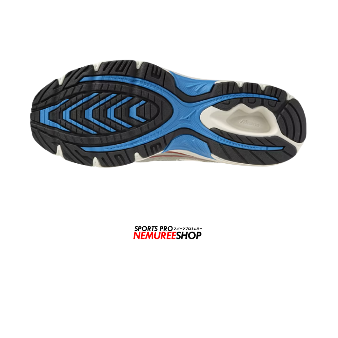 MIZUNO Sneakers MXR H0022 (PRISTINE / HIGH RISK RED / BLUE SPACE) - Nemuree Shop - Online Sports Store