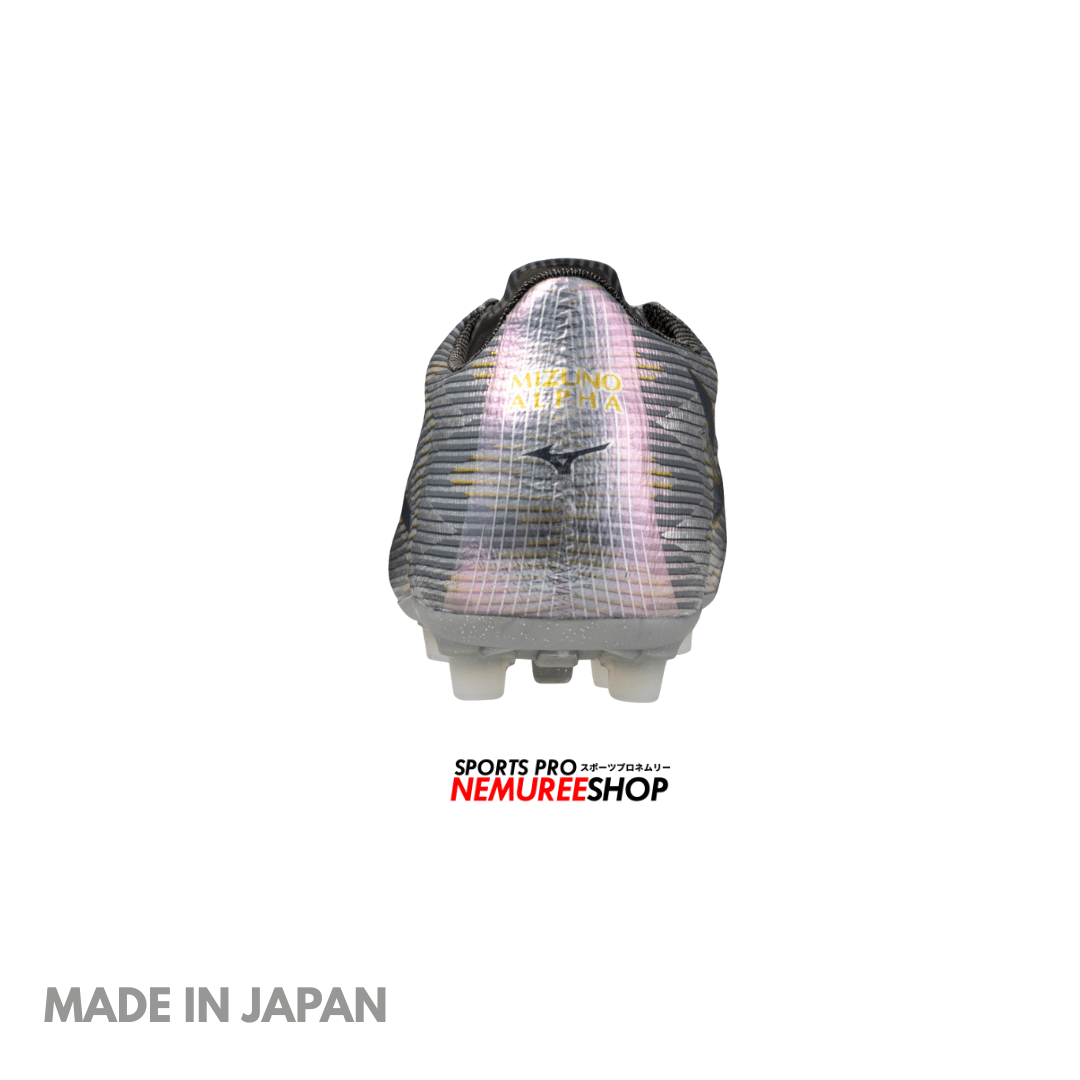MIZUNO Football Shoes ALPHA 2 JAPAN AG (GALAXY SILVER/8605C/GOLD) - Nemuree Shop - Online Sports Store